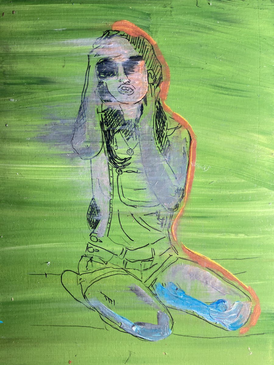 Minimalist figure drawing